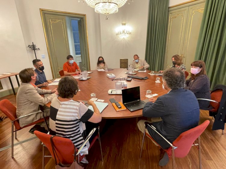 El ministerio de Cultura y Deporte, la Generalitat de Catalunya y el ayuntamiento de Barcelona se reúnen para activar el proyecto de construcción de la biblioteca pública estatal