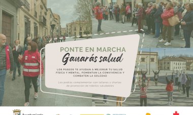 Nueva edición de los Paseos Saludables que comenzarán el 1 de octubre promovidas por el Ayuntamiento de Salamanca y Cruz Roja